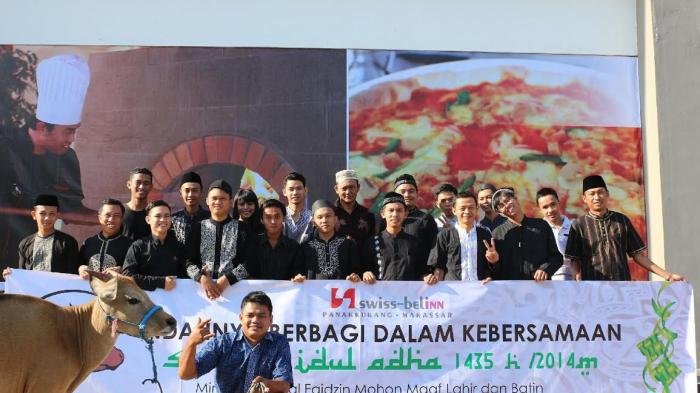 Manajemen Hotel Swiss Bel Makassar Kurban 1 Sapi