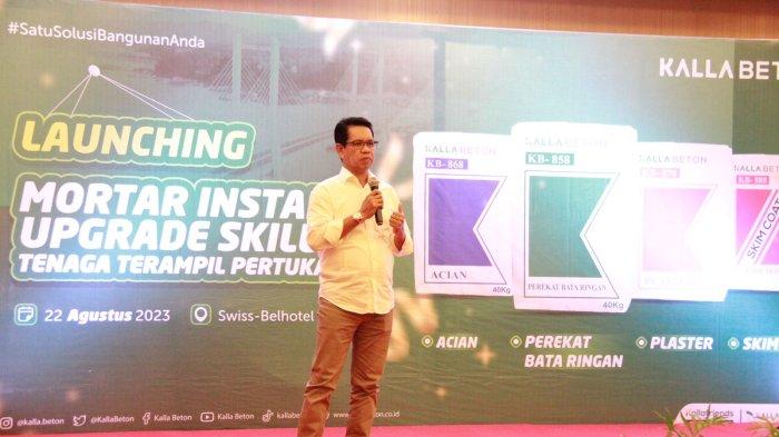 Kalla Beton Launching Mortar Instan dan Adakan Program CSR Upgrade Skill Tenaga Terampil Pertukangan