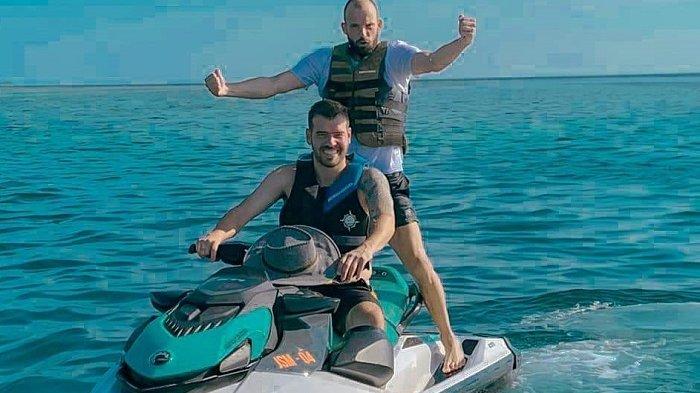 Gaya Liburan Duo Belanda PSM, Wiljan Pluim - Anco Jansen Mancing Hingga Olahraga Jet Ski