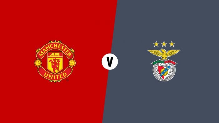 Link Live Streaming SCTV Manchester United Vs Benfica Via HP, Berikut Prediksi Susunan Pemain