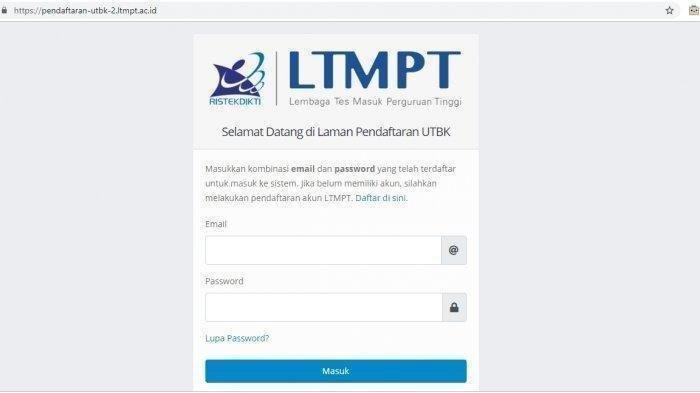 LOGIN pendaftaran-utbk-2.ltmpt.ac.id UTBK SBMPTN Gelombang II, Sisa 2 Hari, Ini Syarat & Cara Daftar