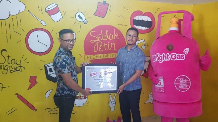 Seblak Petir Juga Gunakan Bright Gas, Ini Alasannya