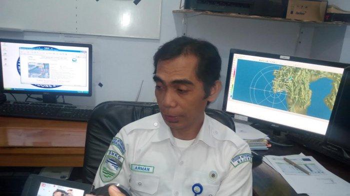 Warga Sulbar Diminta Waspada, Malam Ini Diprediksi Hujan Deras, Petir, Angin Kencang