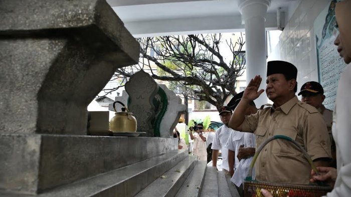 Prabowo Subianto Ingin Pindahkan Makam Pangeran Diponegoro dari Makassar ke Yogyakarta