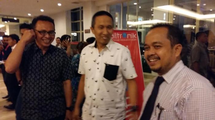 Anggiat Sinaga Hadiri HUT Tribun