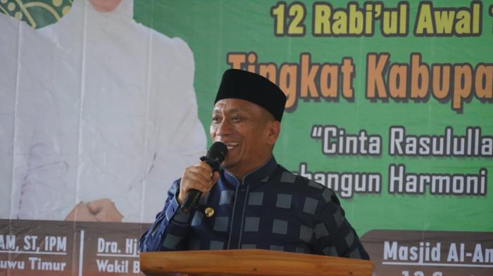 Pemkab Lutim Gelar Maulid Nabi Muhammad SAW di Tomoni, Ajak Warga Perkuat Harmoni dan Toleransi
