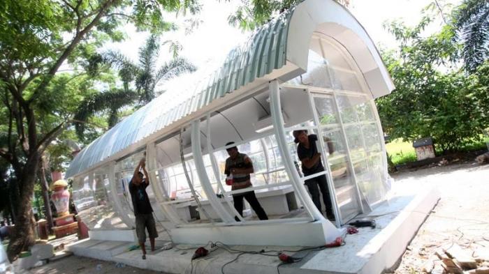 FOTO: Halte Petepete Smart di Hertasning