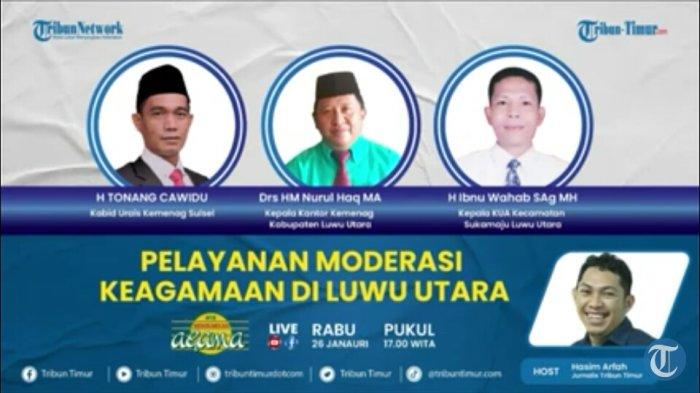 Blak-blakan Nurul Haq Soal Pelayanan Moderasi Beraga di Lutra, Apa Harus Dilakukan Jika Ada Konflik?