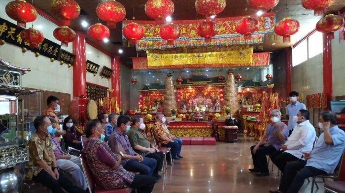 Memulai Kampanye di Zona II, Appi Silaturahmi Bersama Pengurus Klenteng Xian Ma