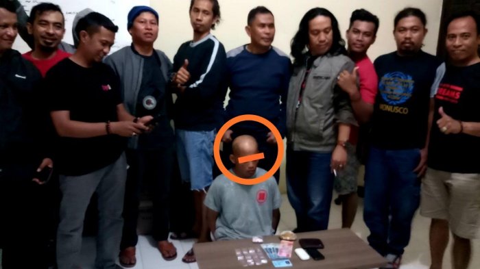 Satres Narkoba Polres Bulukumba Bekuk Pria Botak di Jalan Garuda Caile