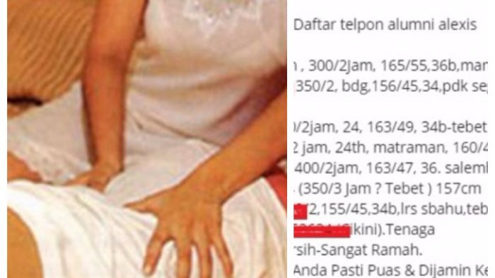 Beredar 33 Nama Cewek Diduga Alumni Alexis Lengkap Alamat dan Telepon, No 8 Jamin Ketagihan