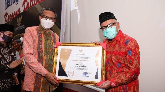 Pemkab Bantaeng Raih Peringkat V Keterbukaan Informasi Publik se Sulsel