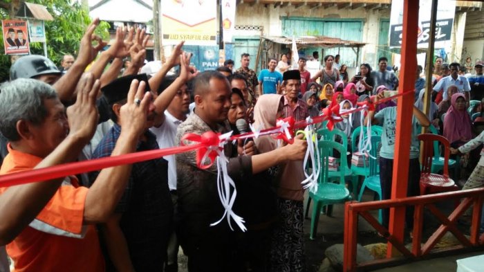 Resmikan Posko Pemenangan di Pontap Palopo, Ini Harapan Ome-Bisa