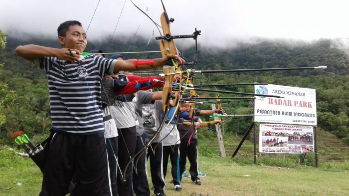 Optimis Menang Pra Porda, Atlet Panahan Maros Latihan di Barru