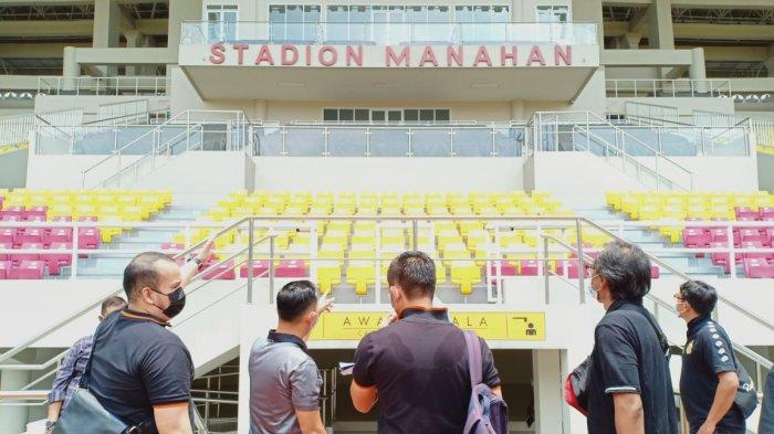 LOC Mengadakan Simulasi Protokol Kesehatan di Stadion Manahan Solo Sebelum Piala Menpora 2021