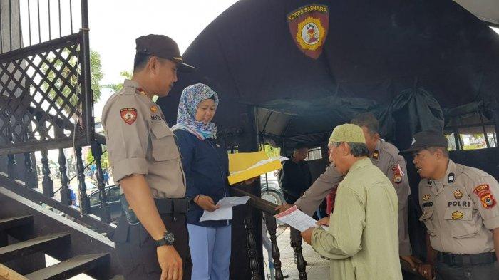 550 Polisi Kawal Pleno Rekapitulasi Tingkat Kecamatan di Gowa