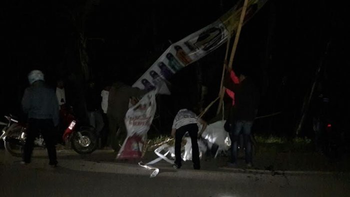 APK Cagub dan Cawagub Sulsel di Pangkep Mulai Ditertibkan