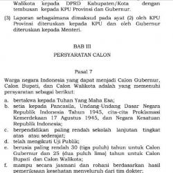 PERPPU Pilkada Langsung, Keluarga Bupati Gowa Terancam