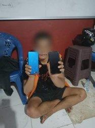 Phyton Polresta Mamuju Tangkap Residivis Pencurian Barang Elektronik