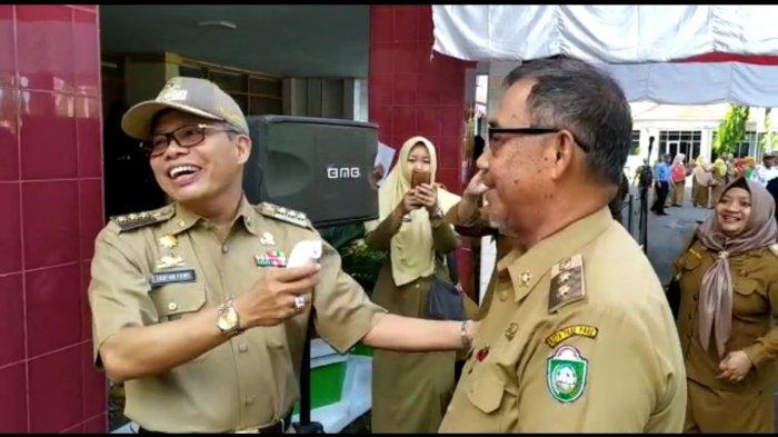 Antisipasi Penyebaran Virus Corona, ASN Parepare di Thermoscan