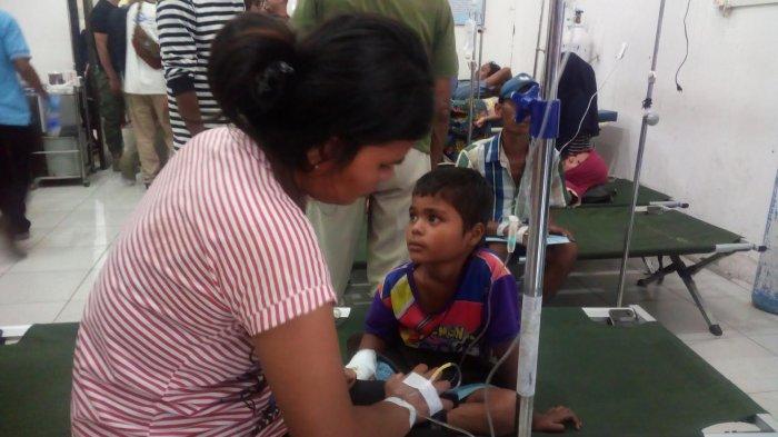 38 Pengungsi di Palu Keracunan Nasi Bungkus, Begini Kondisinya