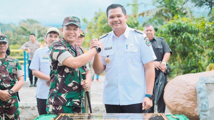 Embung Savana Desa Barua Resmi Beroperasi, Uji Nurdin Apresiasi TMMD Kodim 1410 Bantaeng