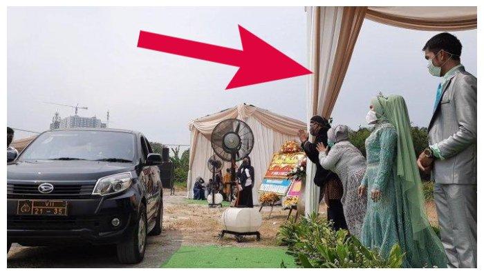LAGI VIRAL Pesta Pernikahan Drive-thru Dihadiri 1.300 Tamu Undangan, Lihat Caranya Ambil Makanan
