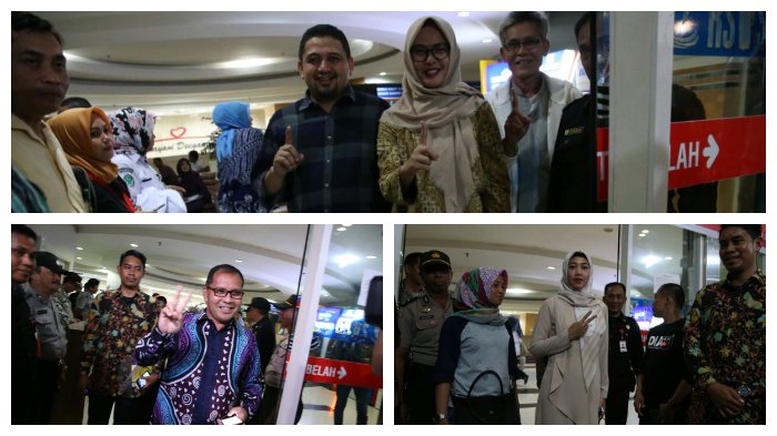 Foto-foto: Pasangan DIAmi dan Appi-Cicu Jalani Tes Kesehatan di RS Wahidin