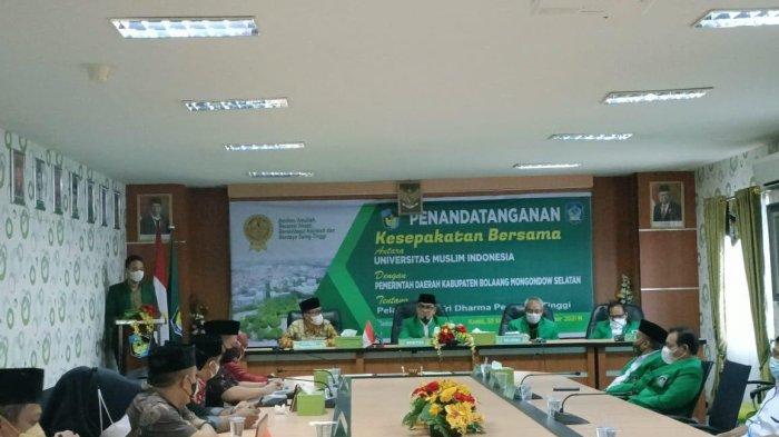 Kerja Sama dengan UMI, Pemkab Bolaango Mongondow Selatan Yakin SDM Lebih Maju