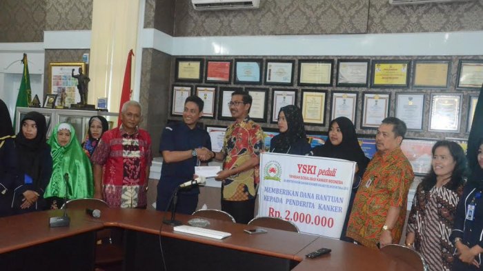 Dua Penderita Kanker di Pinrang Terima Bantuan dari YSKI