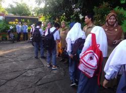 Begini Penyambutan Siswa Baru SMKN 1 Bantaeng di Hari Kedua PLS
