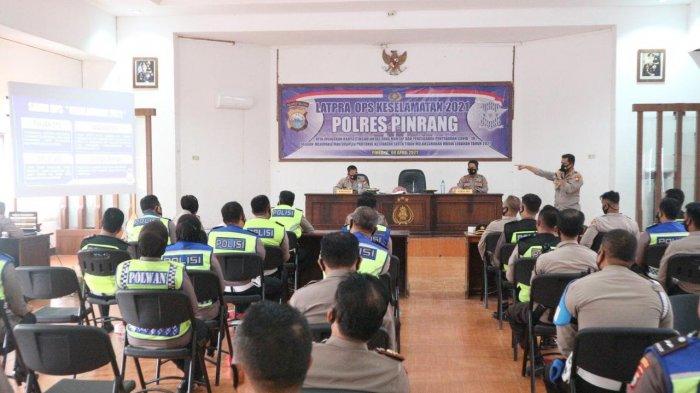 Tekan Angka Kecelakaan, Polres Pinrang Gelar Operasi Keselamatan Mulai 12 April 2021