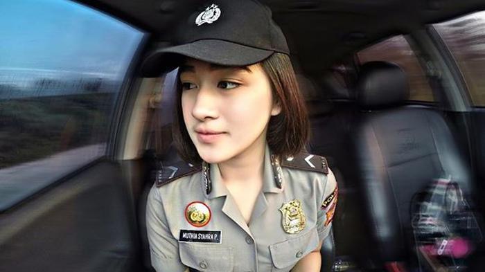 Polwan yang Dianiaya Perwira Ini, Foto Cantiknya Bikin Pria Bertekuk Lutut