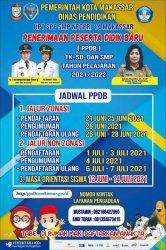 Senin Pendaftaran PPDB TK, SD dan SMP Dibuka di Makassar