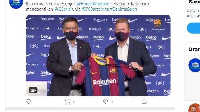 Ronald Koeman Ikuti Rinus Michels, Johan Cruyff, Van Gaal, Rijkaard di Barcelona, Apa Prestasinya?