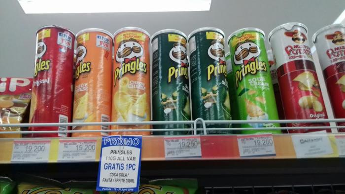 Beli Pringles Gratis Coca Cola di Alfamidi