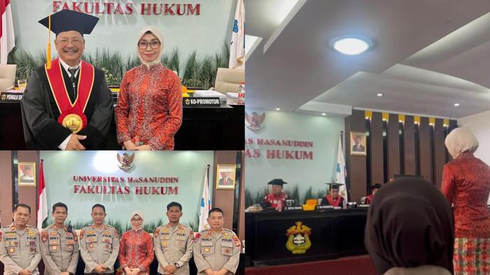 Meneliti Korban Perdagangan Orang, AKP Amilang Raih Gelar Doktor Hukum Pidana di Unhas