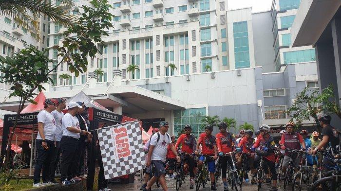 Ramainya Fun Bike PHRI, Start dan Finish di Claro Melintas Melintas Pantai Losari Hingga CPI