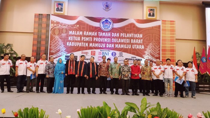 Lantik Pengurus, Ketua PSMTI Pusat Terkesan dengan Ekonomi Sulbar