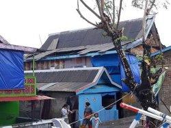 Angin Puting Beliung Terjang Puluhan Rumah di Pulau Badi Tupabbiring Pangkep