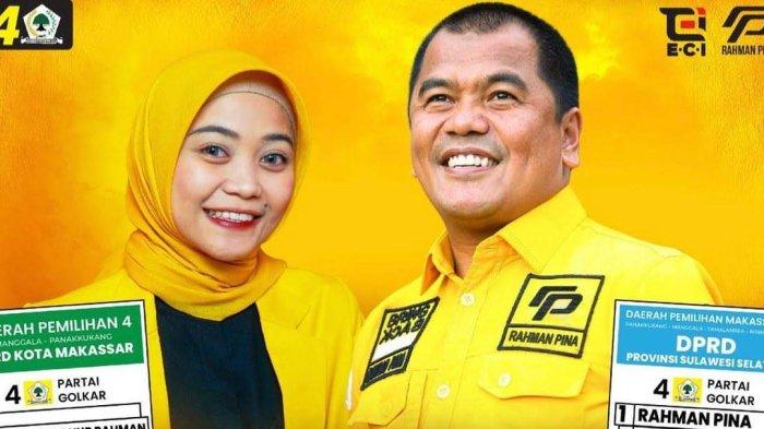 Ayah Anak Kian Dekat Duduki Kursi Legislator, Rahman Pina-Eshin Usami Kompak Pimpin Suara Golkar