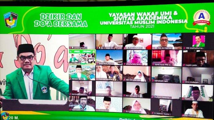 Zikir dan Doa Bersama, Rektor UMI Nukil Tips Kehidupan Ibnu Sina