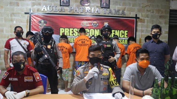 Polres Pelabuhan Makassar Rilis Kasus Kriminal di Masa Pandemi Covid-19, Didominasi Pencurian