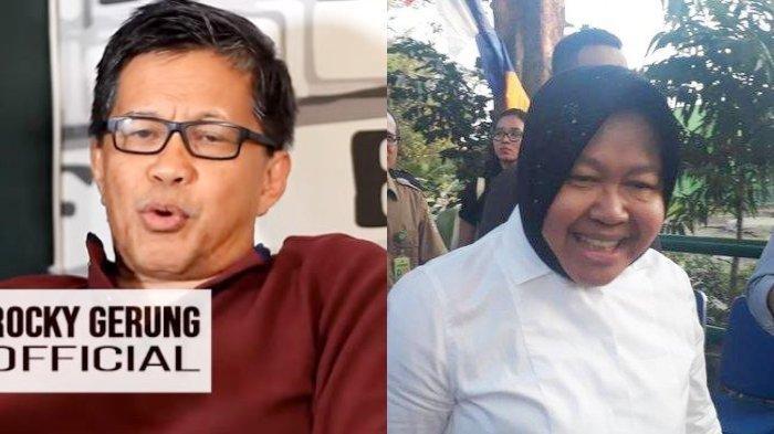 Logika Rocky Gerung Soal Pengemis Ditemui Risma di Jl Thamrin 'Saya Bayangkan Satu Kabinet Tertawa'