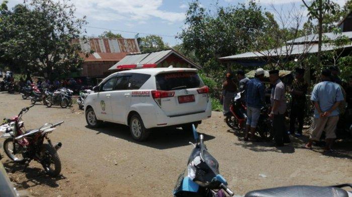
Rumah rumah duka, Daeng Sampara Bin Dading yang menjadi korban pembunuhan sadis di Biringbulu Kabupaten Gowa. 
