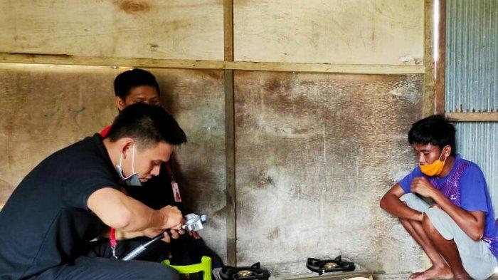 Pengelola Donasi Konsumen Alfamidi Penuhi Kebutuhan Rusdin di Mamuju