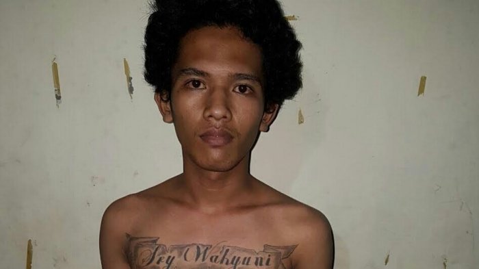 Tato di Dada Pembegal Sadis Makassar Ternyata Nama Cewek