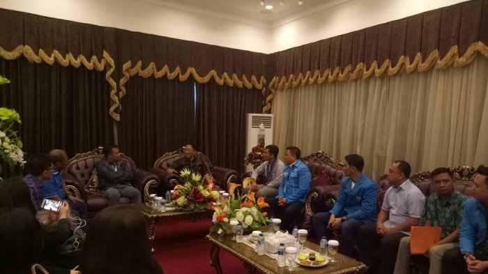 Wakili Ketua KNPI se-Indonesia, Imran Eka Saputra Temui Menpora Imam Nahrawi