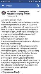 Diprotes Netizen Terkait Uang Rp 1.000, Begini Pembelaan Kasek SMAN 2 Segeri Pangkep