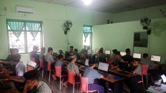 Empat Siswa Tak Ikut UNBK di MTs Pergis Ganra Soppeng